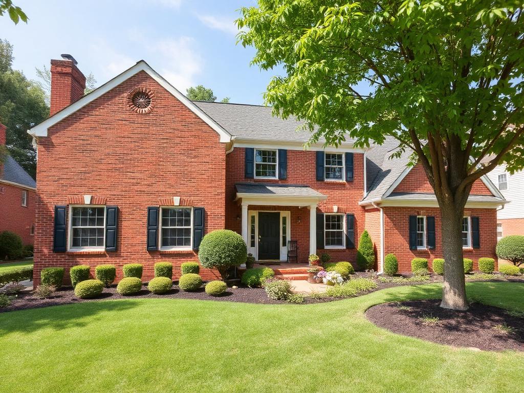 Brick Colonial
